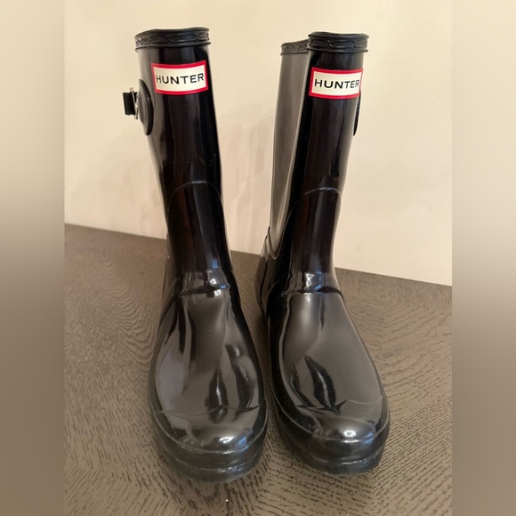 Hunter Women's Original Short Gloss Rain Boots size 8 - Picture 5 of 9